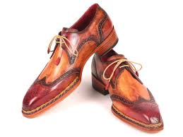 We got something for everyone. Paul Parkman Norwegian Welted Wingtip Derby Shoes Red Camel Id 8506 Paul Parkman Handmade Shoes