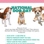 National Dog Day for dogs at daycare & boarding