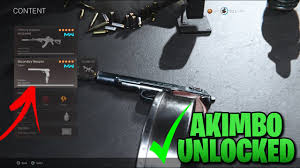 How Do I Unlock Akimbo On The Sykov When There Is No Mo Money Perk? :  R/Modernwarfare
