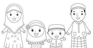 Atau mungkin untuk menunjang kegiatan anak anda untuk mewarnai? 29 Gambar Kartun Keluarga Hitam Putih Gambar Kartun Ku