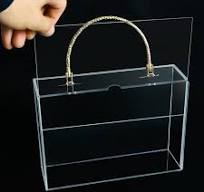 yotijay Clear Acrylic Flower Box Reusable Clear Gift Boxes ...