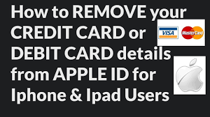How to remove credit card from itunes account. How To Remove Your Credit Debit Card Details From Apple Id For Iphone Ipad Users Youtube