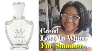 A picture of paradise, white flowers takes its heavenly cue from the eternal worlds beyond the clouds or in dreamscapes. Creed Love In White For Summer Perfume Review 2018 Youtube