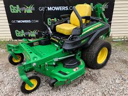 How does the john deere d100 series compare to the craftsman, cub cadet and husqvarna lawn tractors? 54in John Deere Z915e Commercial Zero Turn Mower W 25hp 102 A Month Gsa Equipment New Used Lawn Mowers And Mower Repair Service Canton Akron Wadsworth Ohio