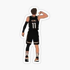 The oklahoma sooners knew this in college. Trae Young Stickers Redbubble