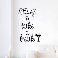 Wallpops Take A Break Quotes Wall Decal Take A Break Quotes Wall Quotes Decals Wall Quotes