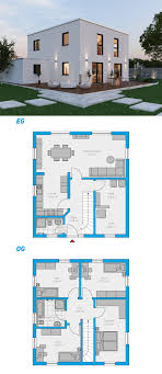 alea 135 schlusselfertiges massivhaus 2 geschossig spektralhaus ingutenwanden 2geschossig grundriss hausbau haus architektur bauplan haus haus grundriss