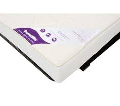 Cadre à lattes larges sur tube acier 30 x 30 mm. Matelas Roule Dunlopillo Pour Clic Clac 130x190 Banquette Clic Clac But