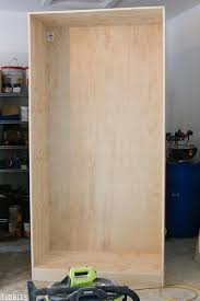 These are easy to build and perfect for a garage, work shop or a craft room! What Plywood To Use For Garage Shelves