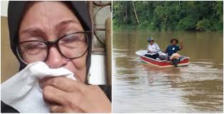 Masih senyum walaupun mata semua bengkak2 sebab menangis. Pitt Haniff Ditemui Lemas Dalam Keadaan Elok