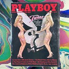 Vintage Playboy Magazine March 1981 Barnstable Twins, Kym Herein, James  Garner 