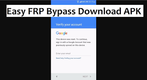 1.5 android lock screen removal for bypassing the frp lock screen. Easyfrp Bypass