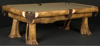 Custom Made Furniture Custom Made For Your Home Custom Made Furniture Rustic Log Billiard Table Built From Ironwo Billiard Pool Table Billiards Log Furniture