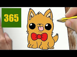 Comment Dessiner Chiot Kawaii Etape Par Etape Dessins Kawaii Facile Youtube Dessin Kawaii 365 Dessins 365 Dessin Logo