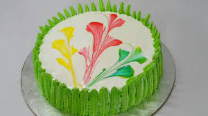 Cakes, cake designs, cake videos, simple cakes, birthday cakes simple, simple doll cakes, simple cake videos Basic New Simple Cake Design 20 Painting Design Cake Youtube