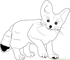 You can see these intelligent animals featured in films like fantastic mr. Fennec Fox Coloring Page For Kids Free Fox Printable Coloring Pages Online For Kids Coloringpages101 Com Coloring Pages For Kids
