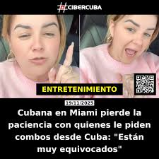 Combos no llueven 💸 Cubana en Miami pierde la paciencia con quienes le  piden combos desde Cuba: "Están muy equivocados" Ver el video en los  comentarios 👇 nid:315141