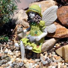 Amazon Com Miniature Garden Fairy Isabelle And Friends Home Kitchen Miniature Fairy Gardens Miniature Garden Fairy Garden