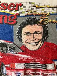 Kenny Bernstein Budweiser King Funny Car T-shirt L 80's