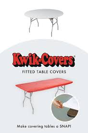 Kwik Covers Fitted Plastic Table Covers Fitted Table Cover Camping Table Cover Table Covers