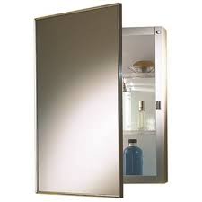 Product titleelegant home fashions madison white wooden medicine. Proplus Part 592047 Proplus 16 In X 22 In Recessed Medicine Cabinet In White Medicine Cabinets Home Depot Pro