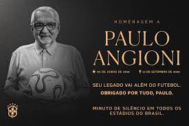 CBF lamenta falecimento de Paulo Angioni, diretor de futebol do Fluminense e supervisor da Seleção na Copa de 1990