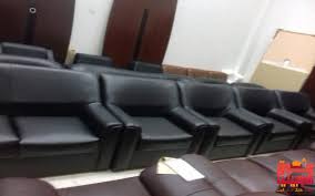 كنب وكراسى استقبال جلد للمكاتب والشركات