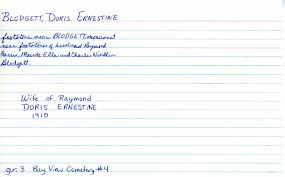 Doris Ernestine Blodgett