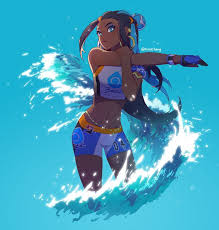 Nessa Is So Beautiful She Might Be My Favorite Pokemon Gym Leader Design W Pokemon Gym Leaders Pokemon Gym Pokemon Waifu