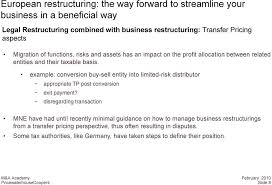 Our business areas include business restructuring, forensic services, business services and outsourcing (bs&o), mergers & acquisitions (m&a), transaction services, and risk & advisory services. M A Academy Tax Implications Of Business Restructuring 25 February Pdf Free Download