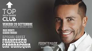 VENERDÌ 20 SETTEMBRE "FRANCESCO CAPODACQUA"