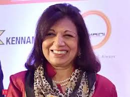 Kiran Mazumdar Shaw: Difficult to scale up expensive therapy beyond a  point: Kiran Mazumdar-Shaw