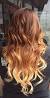 Rose Gold Strawberry Blonde Ombre