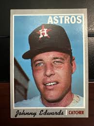 1970 Topps #339 Johnny Edward’s, Nice card