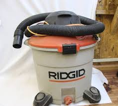 That's why our resolve in making our vacs a lifetime product has never wavered. Ridgid 16 Gallon Wet Dry Shop Vac 6 Hp November Consignment Auction 1 K Bid