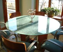 Crackle Glass Top Dining Furniture Dining Table Crackle Glass