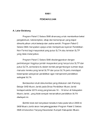 Mereka sering membuat proposal untuk menggalang bantuan dan dukungan atas kegiatan yang. Contoh Proposal Bop Pkbm