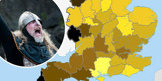 Is my hairline receding or its just a mature hairline? The Map Of England That Proves Blonde Haired People Are Vikings Indy100 Indy100