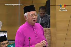 Prime minister datuk seri najib razak is pictured before the tabling of budget 2017. Najib Bentang Bajet 2017 Di Dewan Rakyat