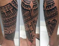 40 Polynesian Leg Tattoo Designs For Men Manly Tribal Ideas Polynesian Leg Tattoo Leg Tattoos Leg Tattoo Men