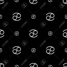 Just as the crab carries its own shell on its back, so too, does the typical cancerian…so to speak. Cancer Zodiac Sign Horoscope Seamless Pattern Texture For Wallpapers Royalty Free Cliparts Vectors And Stock Illustration Image 139166806