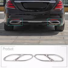 От 97 831 ₽ / мес. Buy Car Exhaust Pipe Cover Trim For Mercedes Benz S Class W222 C217 S320 S400 S500 2018 2019 At Affordable Prices Free Shipping Real Reviews With Photos Joom