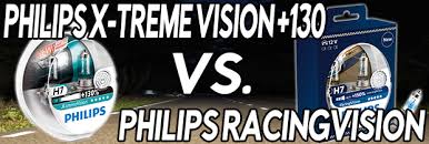 Philips Racingvision Vs Philips X Treme Vision 130 Car