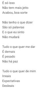 é Só Isso Não Tem Mais Jeito Acabou Boa Sorte Boa Sorte Boa Sorte Palavras Frases