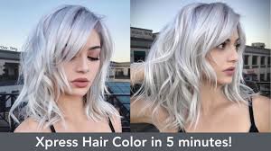 As any blonde will tell you, not all blonde colors are created equal—and more often than not. Xpress Hair Color In 5 Minutes Youtube