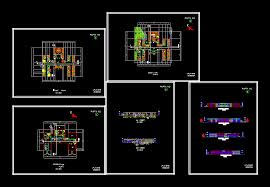 Kat planında 3+1 daire planı, çatı katı planında 1+1 daire planı bulunan, 4 katlı ve 16 dairelik bir toplu konut autocad mimari proje örneğidir. School Project Dwg Full Project For Autocad Designs Cad