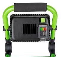 1500 LUMEN RECHARGEABLE LED WORK LIGHT WITH FOLDABLE ...