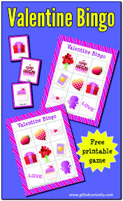 First year as a class room parent. Valentine Bingo Game Free Printable Gift Of Curiosity