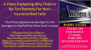 The duty of good faith requires an insurance company to treat its policyholders reasonably, fairly and in good faith. A Video Explaining Why There Is No Tort Remedy For Non Insurance Bad Faith Youtube