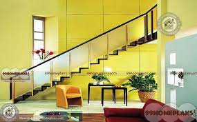 Rounded staircase to give a classy look to your house. Elegant Staircase Design Kerala Latest Stylish Home Stair Plan Collection